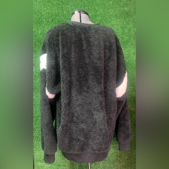 Nike Air Fleece Y2K Embroidered Logo Tags distressed Vintage Size XL - Picture 3 of 8